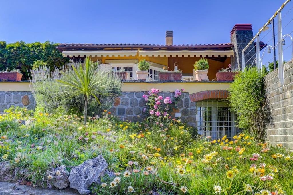 Villa Luce-Casa Vacanza Con Vista Panoramica Mare. Веллетри Экстерьер фото
